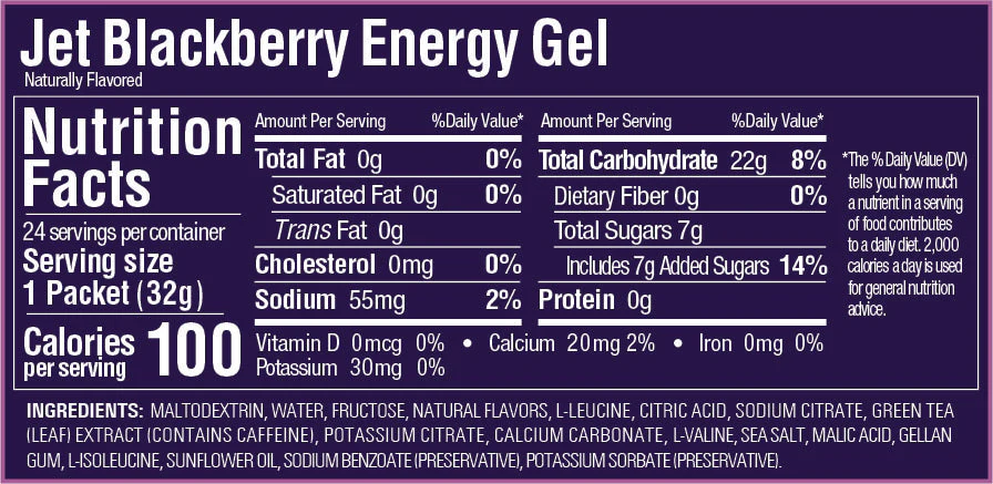 Energy Gel - Jet Blackberry - Image 2