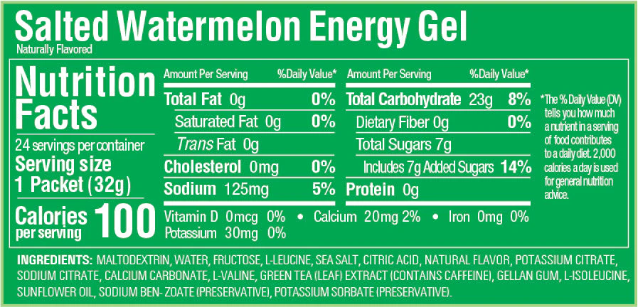 Energy Gel - Salted Watermelon - Image 2