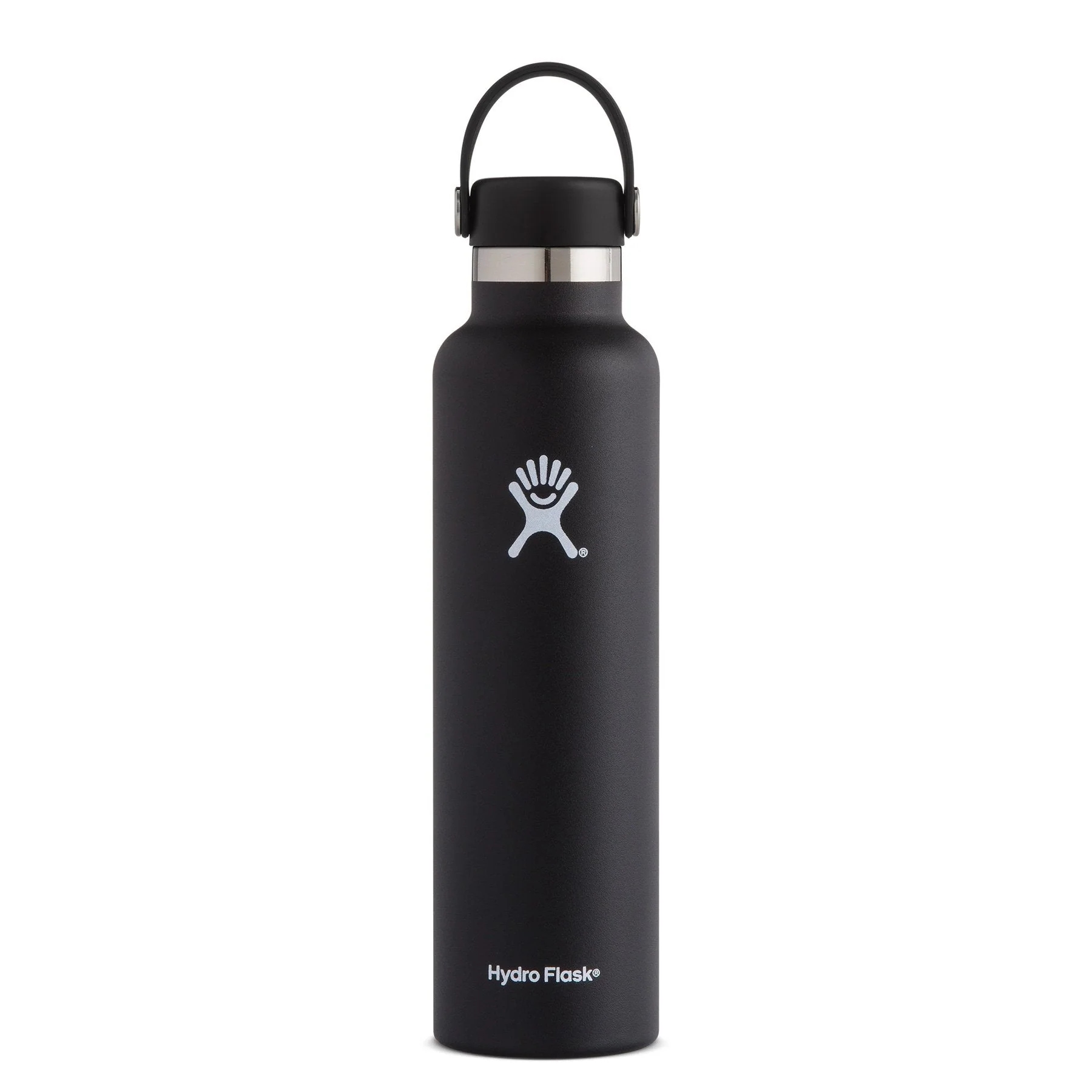 24 oz Standard Mouth Insulated Waterbottle - Black