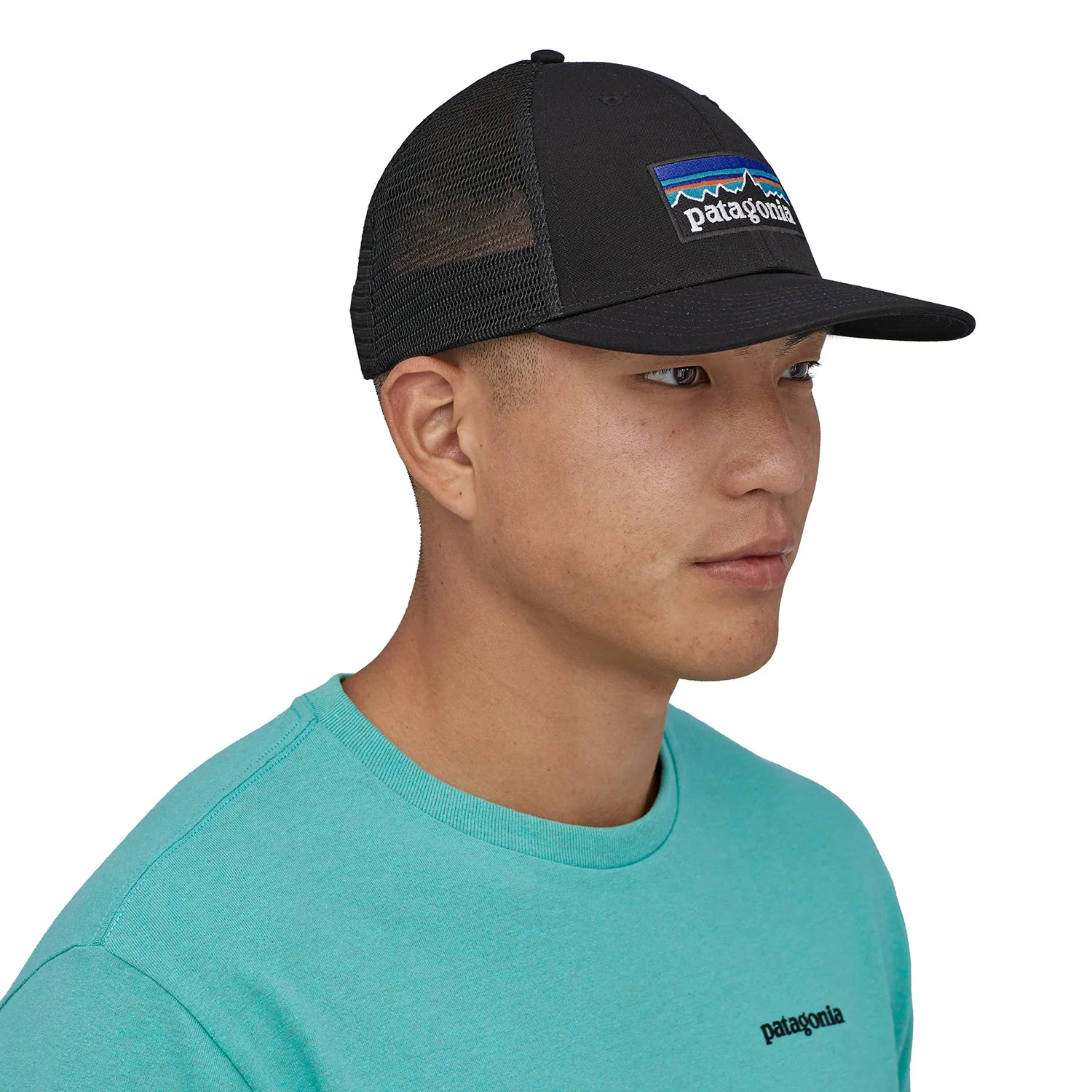 All Gender P6 Logo LoPro Trucker Hat - Black - Image 4