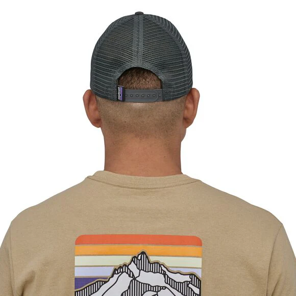 All Gender P6 Logo LoPro Trucker Hat - Forge Grey - Image 4