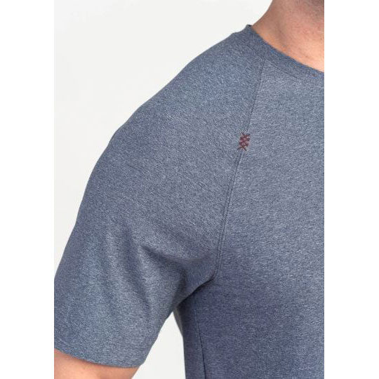 Men's Reign Short Sleeve Shirt - Midnight Heather - Image 4