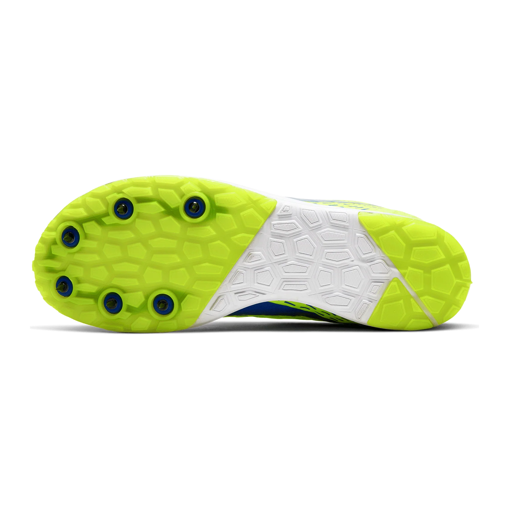 All Gender Zoom Rival XC 2019 Spike - Volt/Racer Blue/White - Image 3