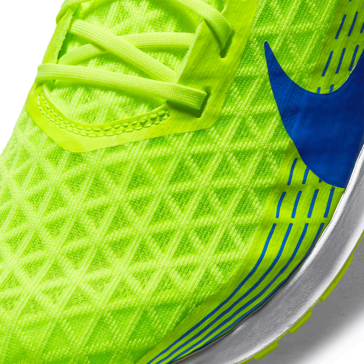 All Gender Zoom Rival XC 2019 Spike - Volt/Racer Blue/White - Image 7