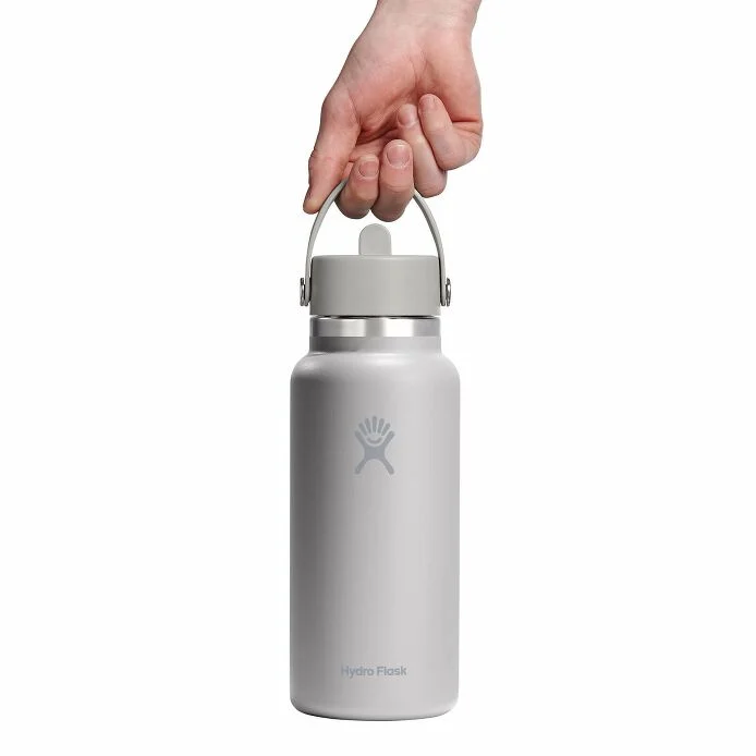 32 oz Wide Mouth with Flex Straw Cap - Birch - Image 3