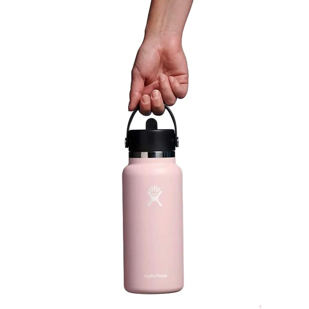 32 oz Wide Mouth with Flex Straw Cap - Trillium - Image 2