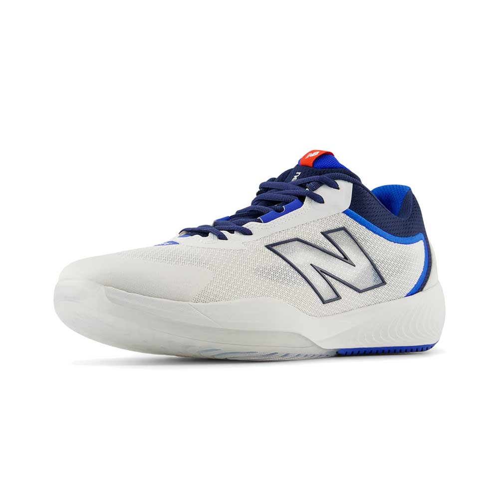 Men's 996v6 Cross Training Shoe - White/Team Navy - Wide (2E) - Image 3
