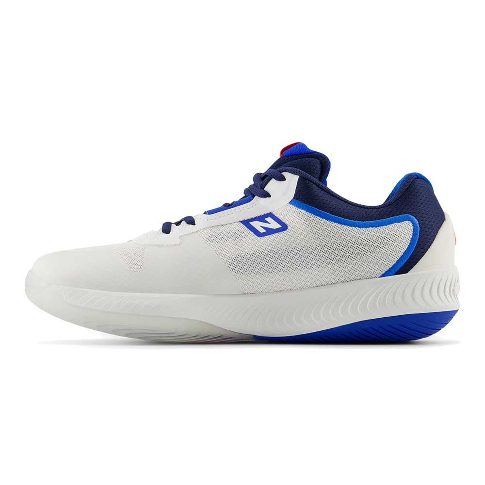 Men's 996v6 Cross Training Shoe - White/Team Navy - Wide (2E) - Image 4