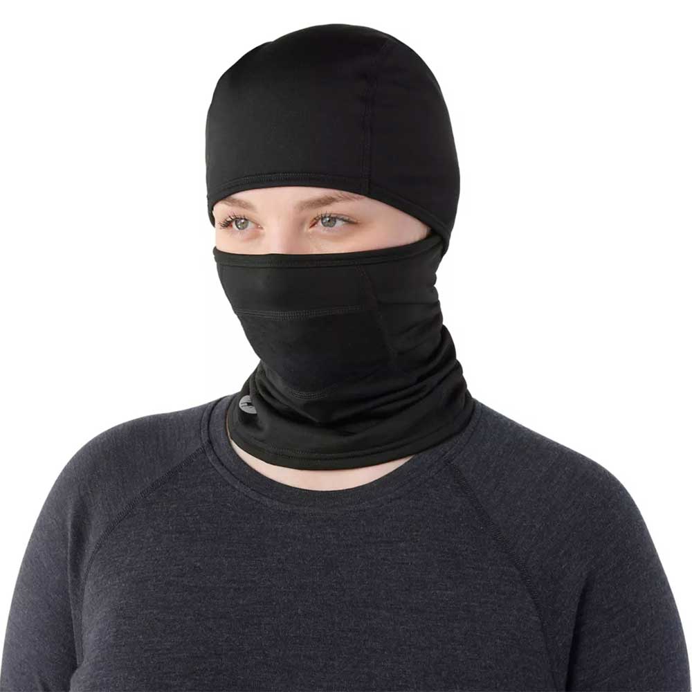 Active Fleece Hinged Balaclava - Black - Image 2
