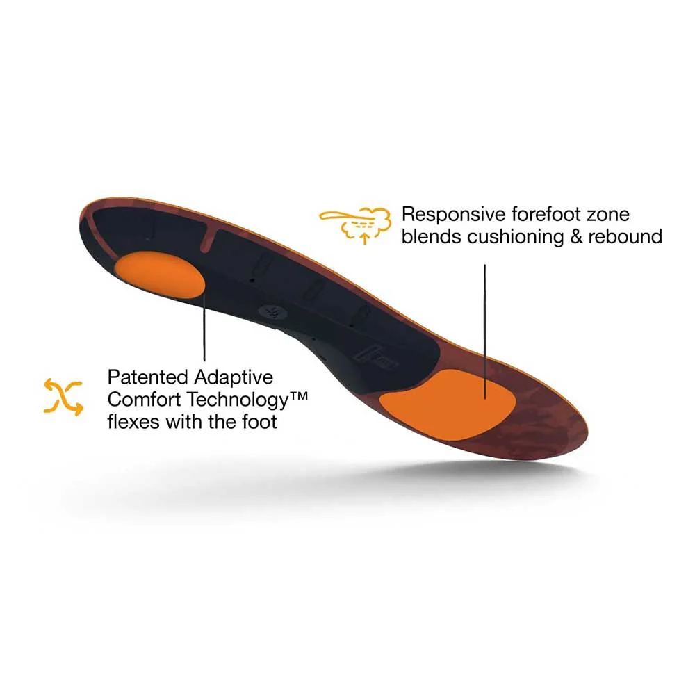 Run Cushion Low Arch Insole - Tandoori Spice - Image 5