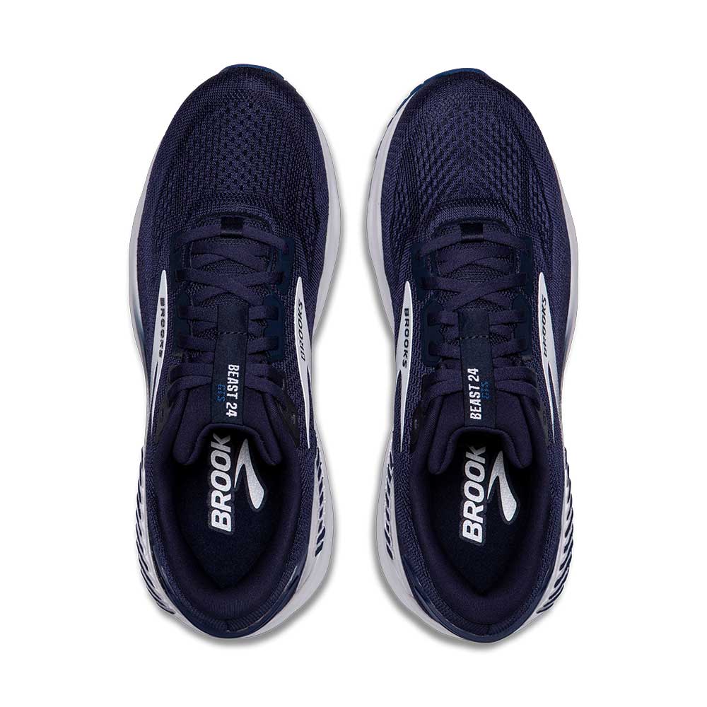 Men's Beast GTS 24 Running Shoe - Peacoat/True Navy/White - Regular (D) - Image 6