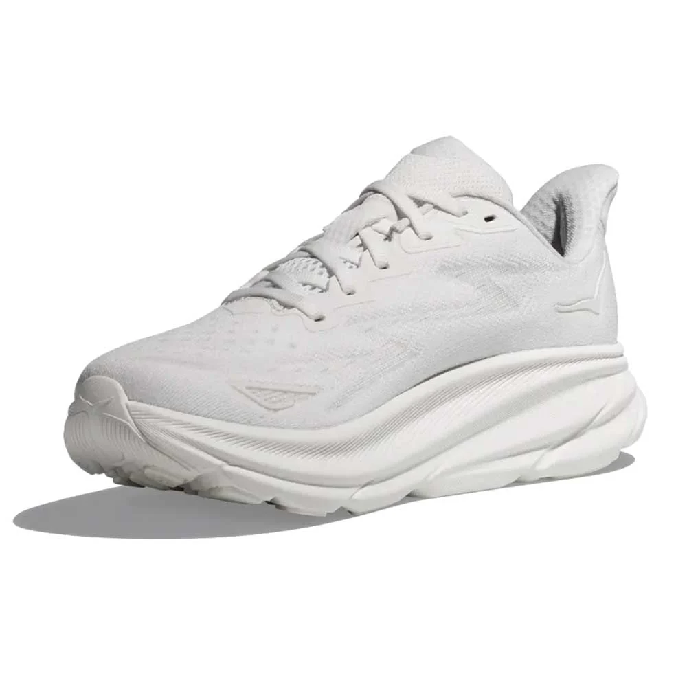 Men's Clifton 9 Running Shoe - White/White - Regular (D) - Image 2