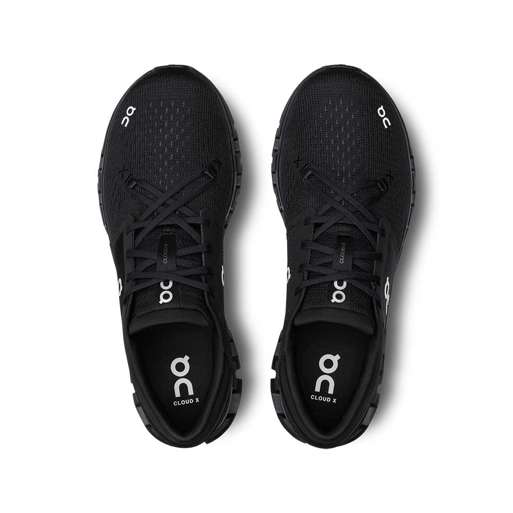 Men's Cloud X 4 Running Shoe - Black/Eclipse - Regular (D) - Image 4