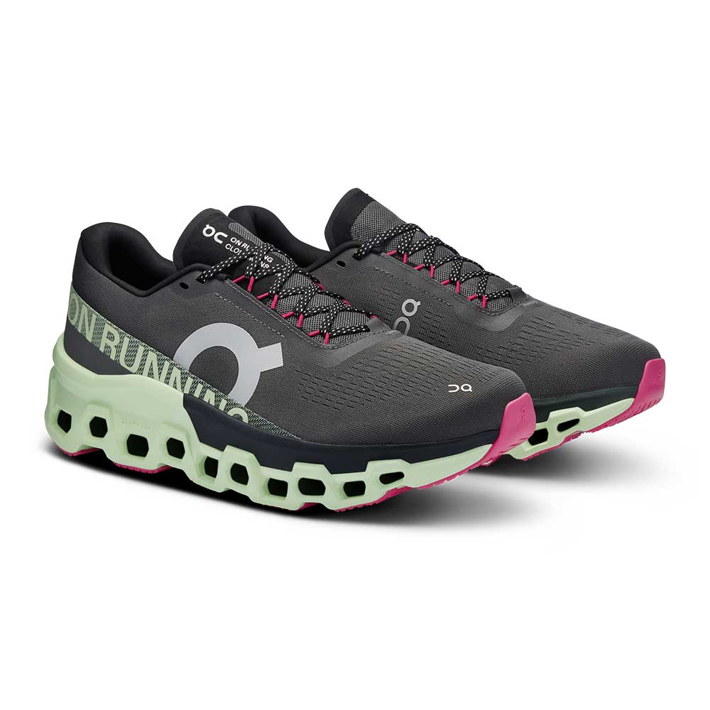 Men's Cloudmonster 2 Running Shoe - Asphalt/Lima - Regular (D) - Image 2
