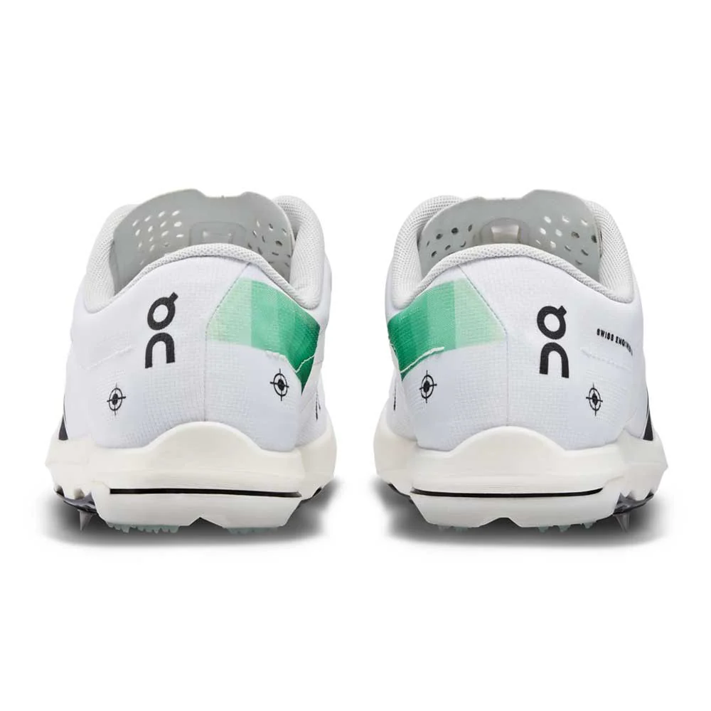 Men's Cloudspike 10000m Track Spike - Undyed White/Mint- Regular (D) - Image 4