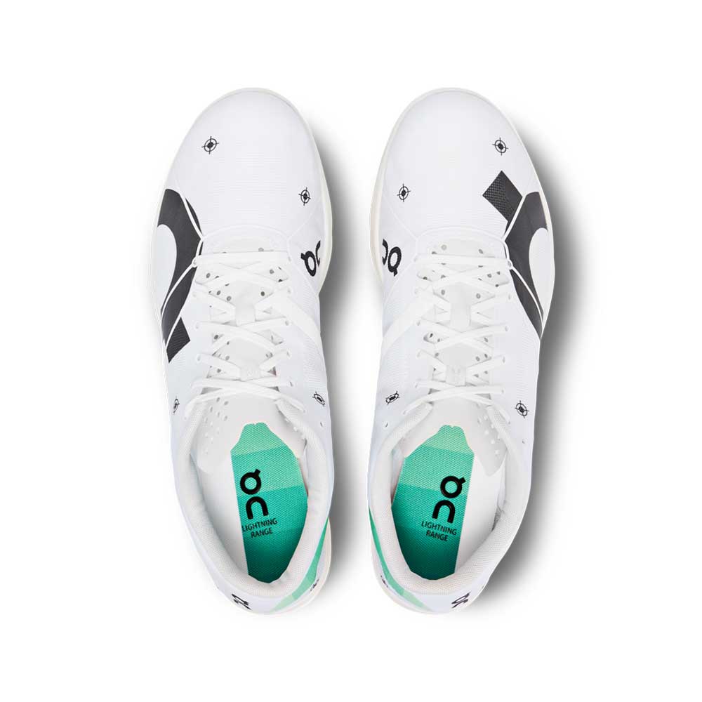 Men's Cloudspike 10000m Track Spike - Undyed White/Mint- Regular (D) - Image 5