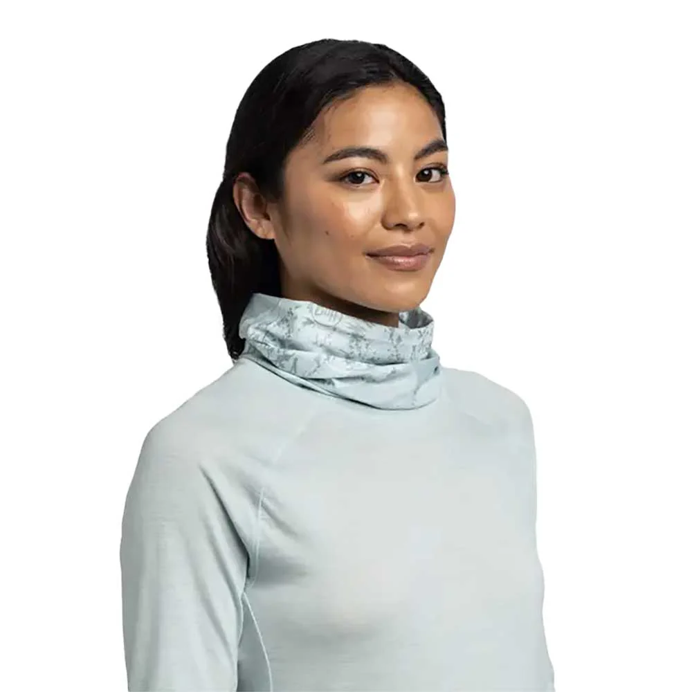 CoolNet UV Half Multifunctional Neckwear - Eukar Seagrove Green - Image 2