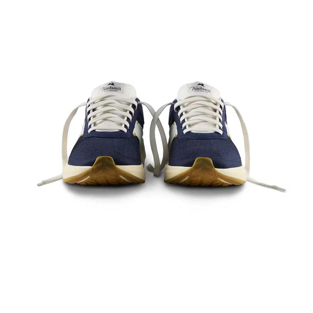 All Gender Eliot Runner Running Shoe - Navy/ Ivory - Regular (D) - Image 3