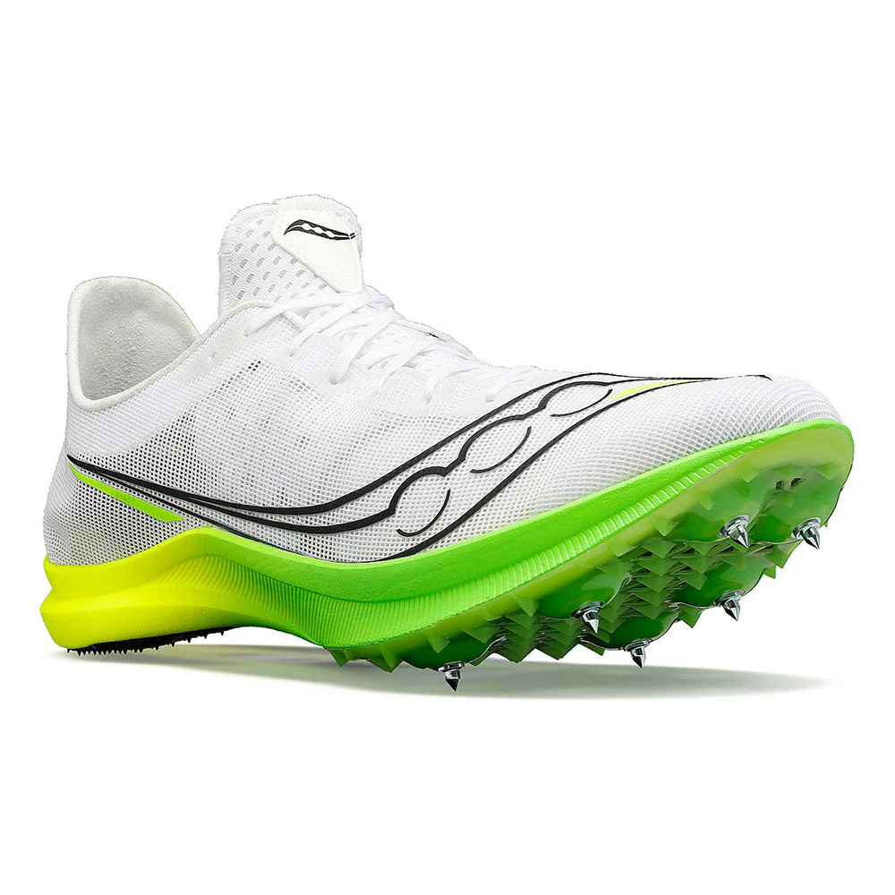 Men's Endorphin Cheetah Track Spike - White/ Carbon - Regular (D) - Image 2