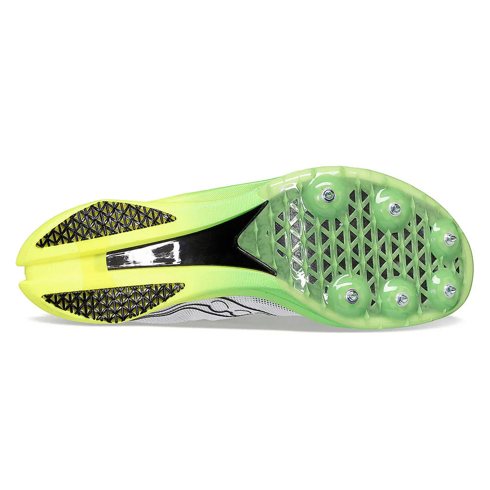 Men's Endorphin Cheetah Track Spike - White/ Carbon - Regular (D) - Image 5