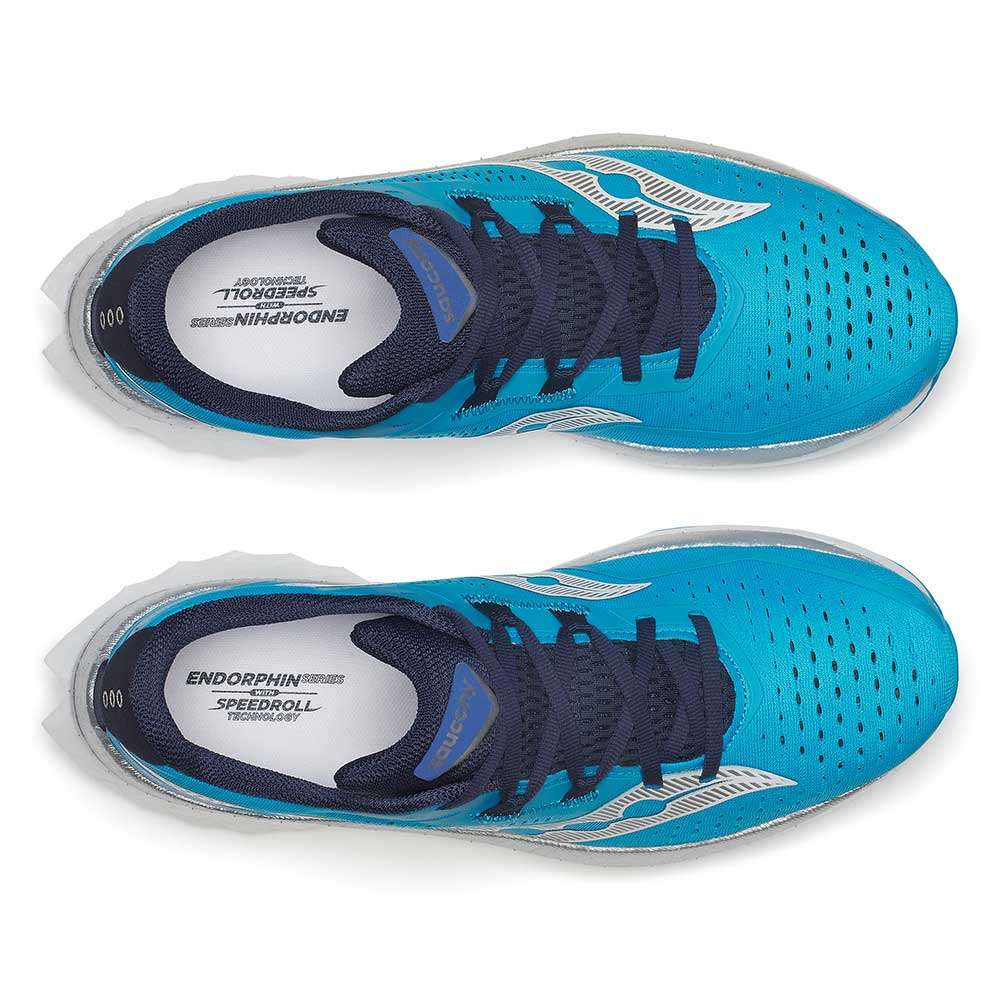 Men's Endorphin Speed 4 Running Shoe - ViZiBlue/Navy - Regular (D) - Image 4