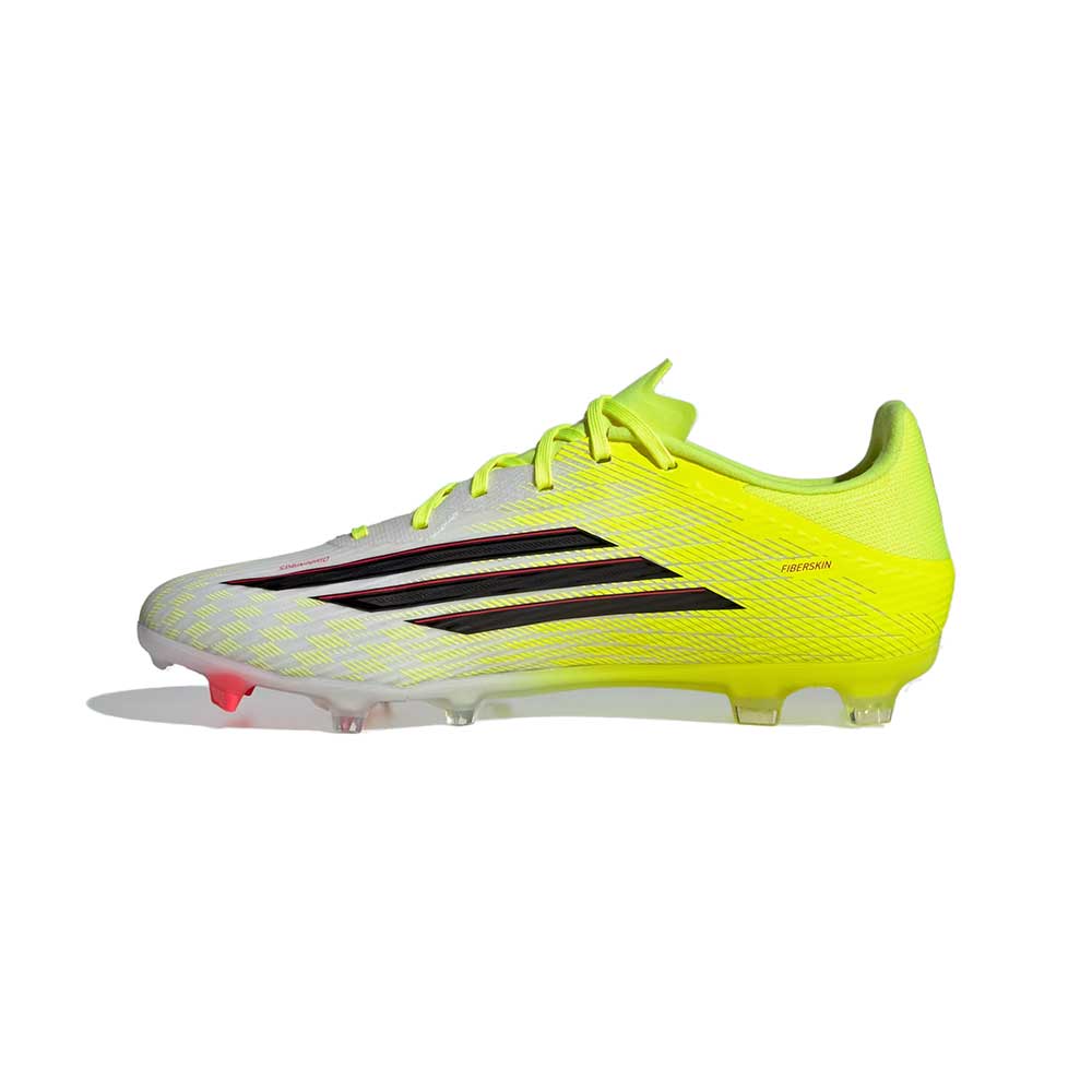 F50 League FG/MG Soccer Cleat - Team Solar Yellow 2/Core Black/Lucid Red - Regular (D) - Image 3