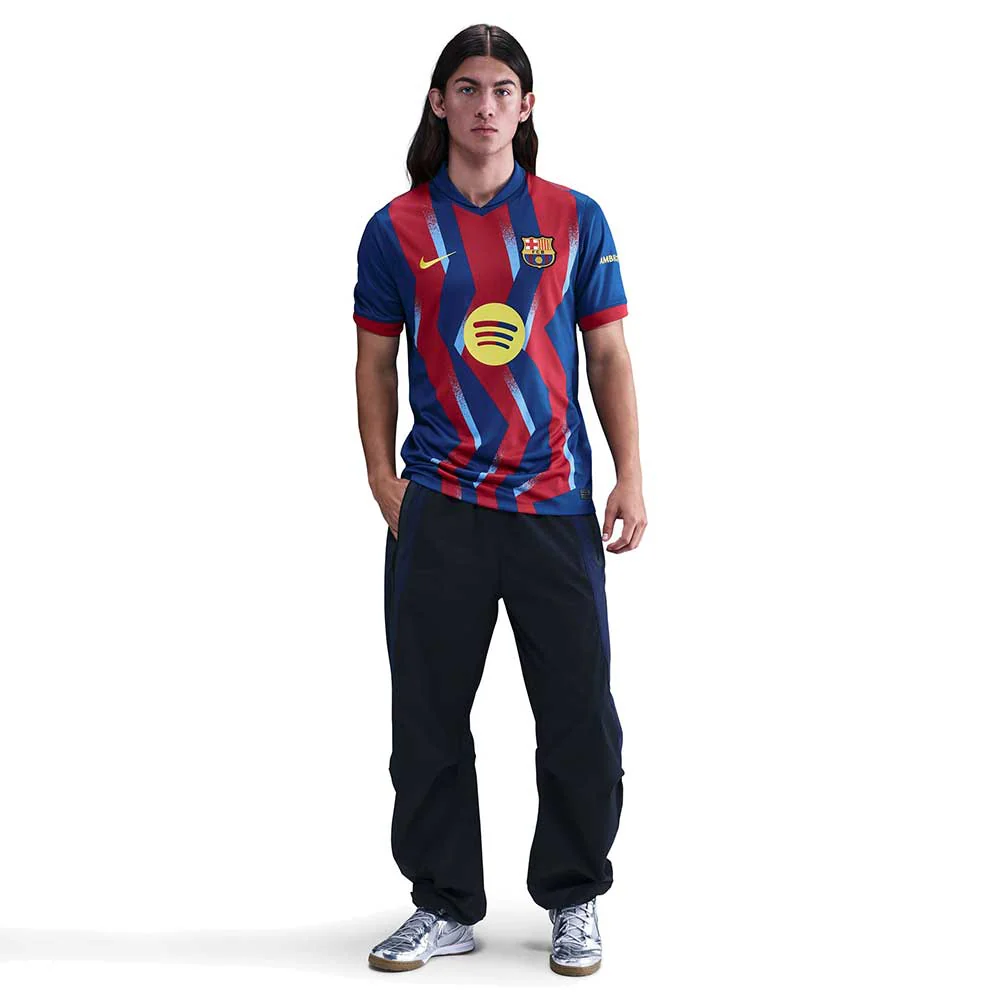 Men's FCB DF Stadium SE Jersey - Gym Blue/Gym Blue/Salsa Red - Image 3
