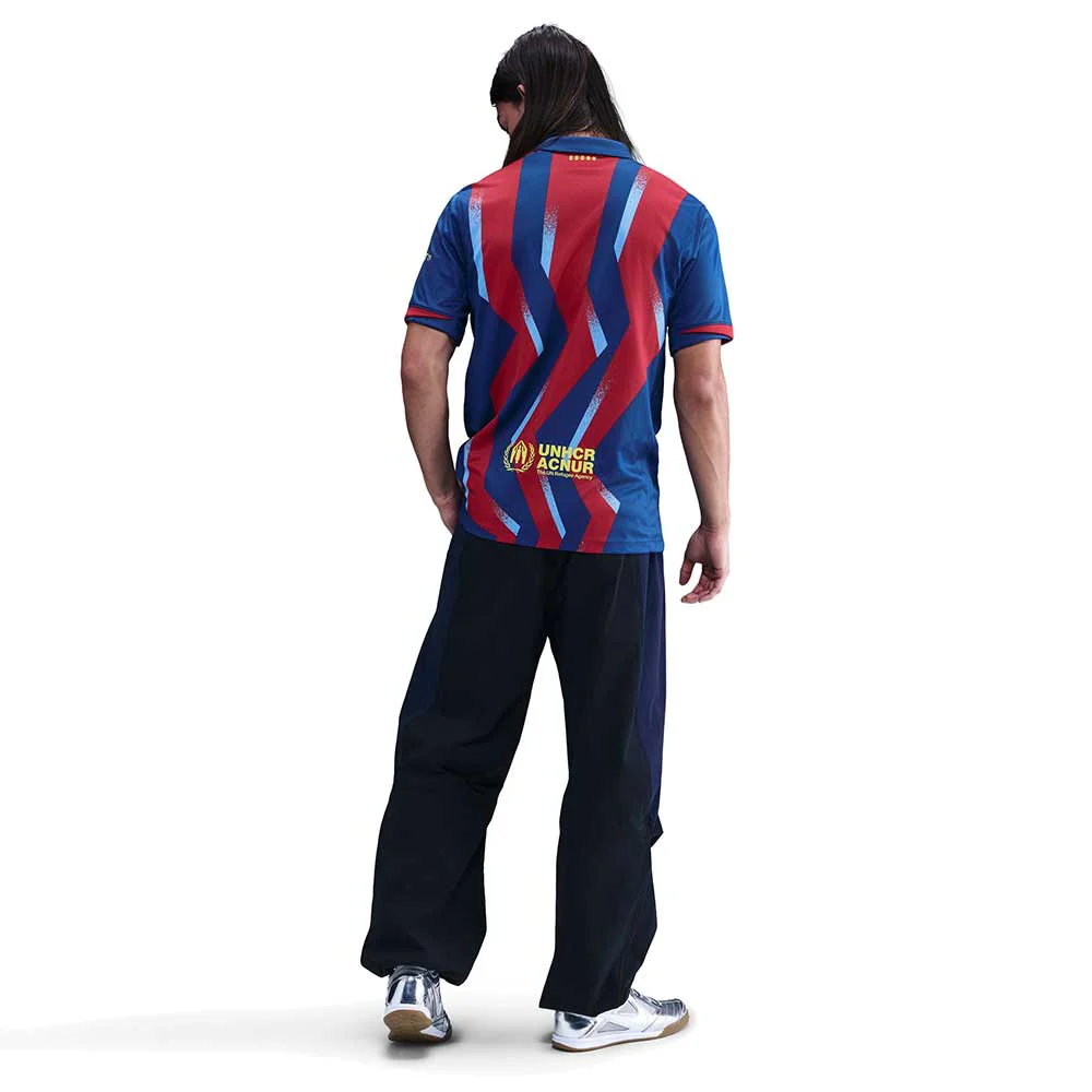 Men's FCB DF Stadium SE Jersey - Gym Blue/Gym Blue/Salsa Red - Image 4