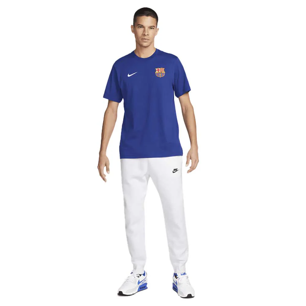 FCB Nike Short Sleeve Number 9 Tee - Deep Royal Blue/White - Image 3