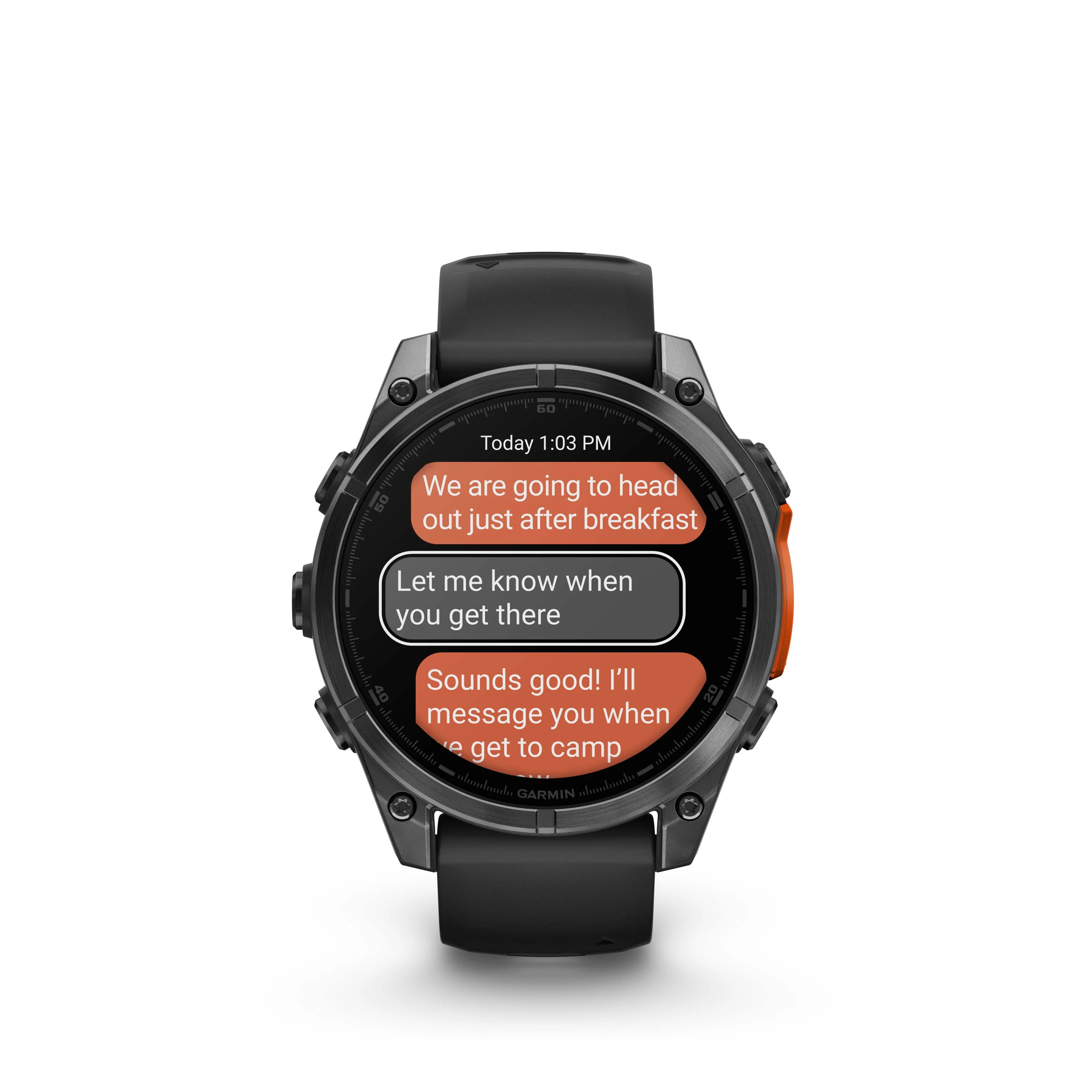 fenix 8 - 47 mm, AMOLED - Slate Gray/Black Silicone Band - Image 10