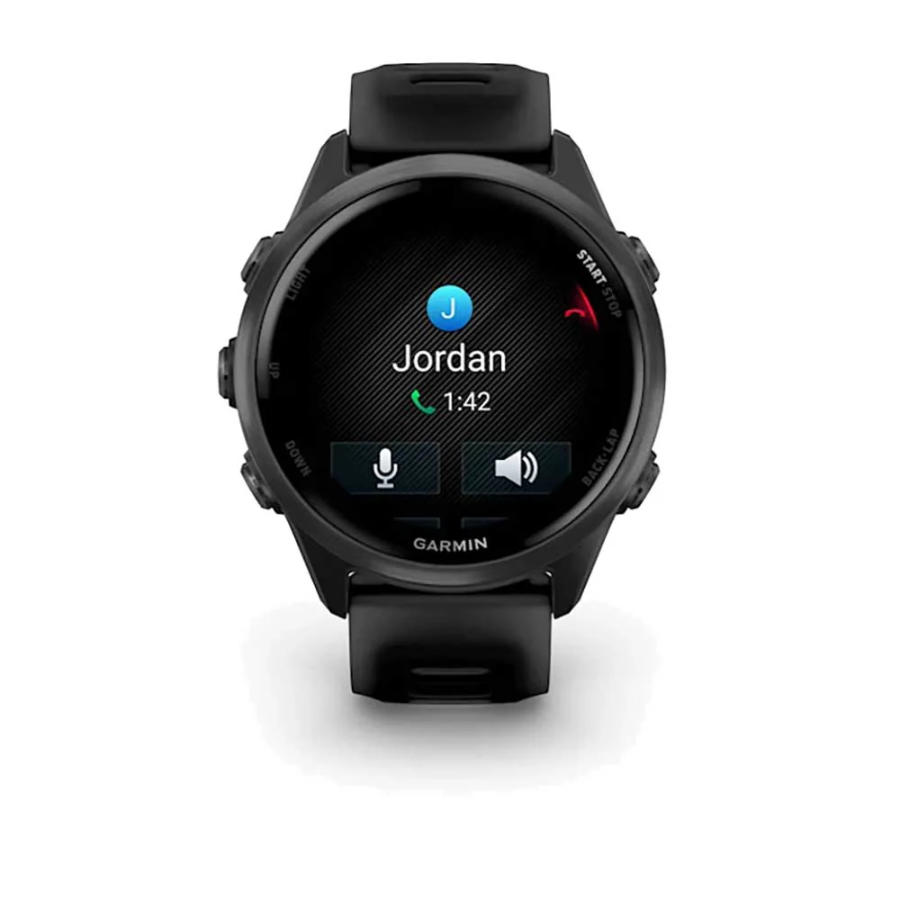 Forerunner 570 - 42mm, Slate Gray Aluminum with Translucent Black/Black Band - Image 5