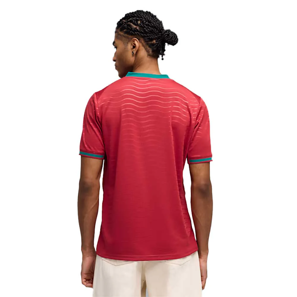 Men's Portugal Replica Home Jersey - Club Red/Green Lagoon - Image 3