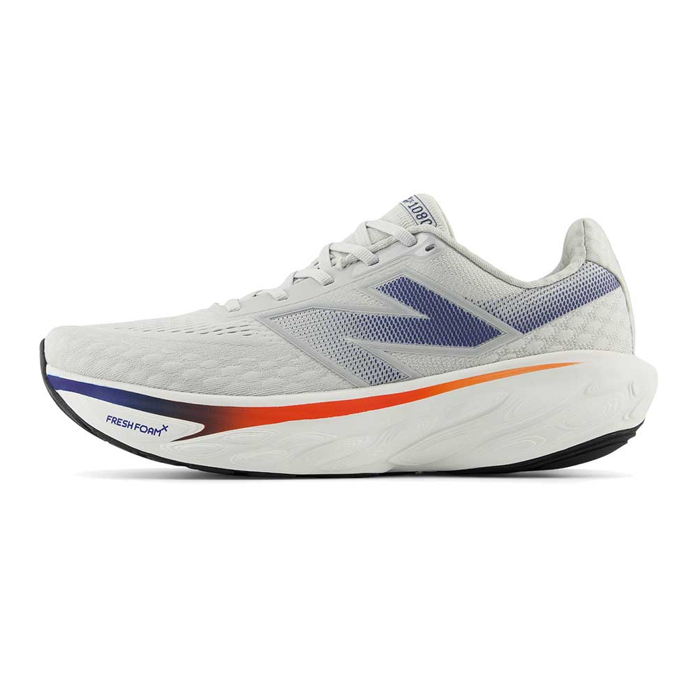Men's Fresh Foam X 1080 v14 Running Shoe - Grey Matter/Silver Metallic - Regular (D) - Image 4