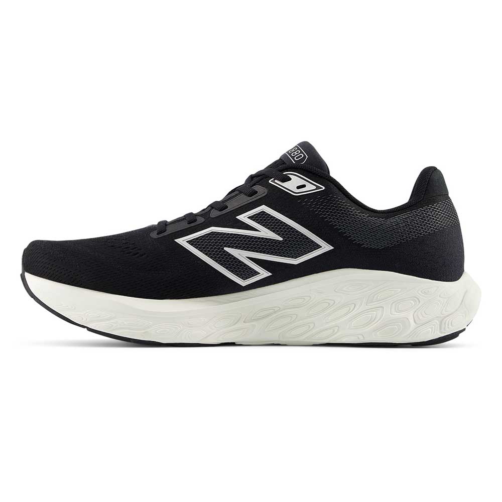 Men's Fresh Foam X 880v14 Running Shoe - Black/Sea Salt - Wide (2E) - Image 3