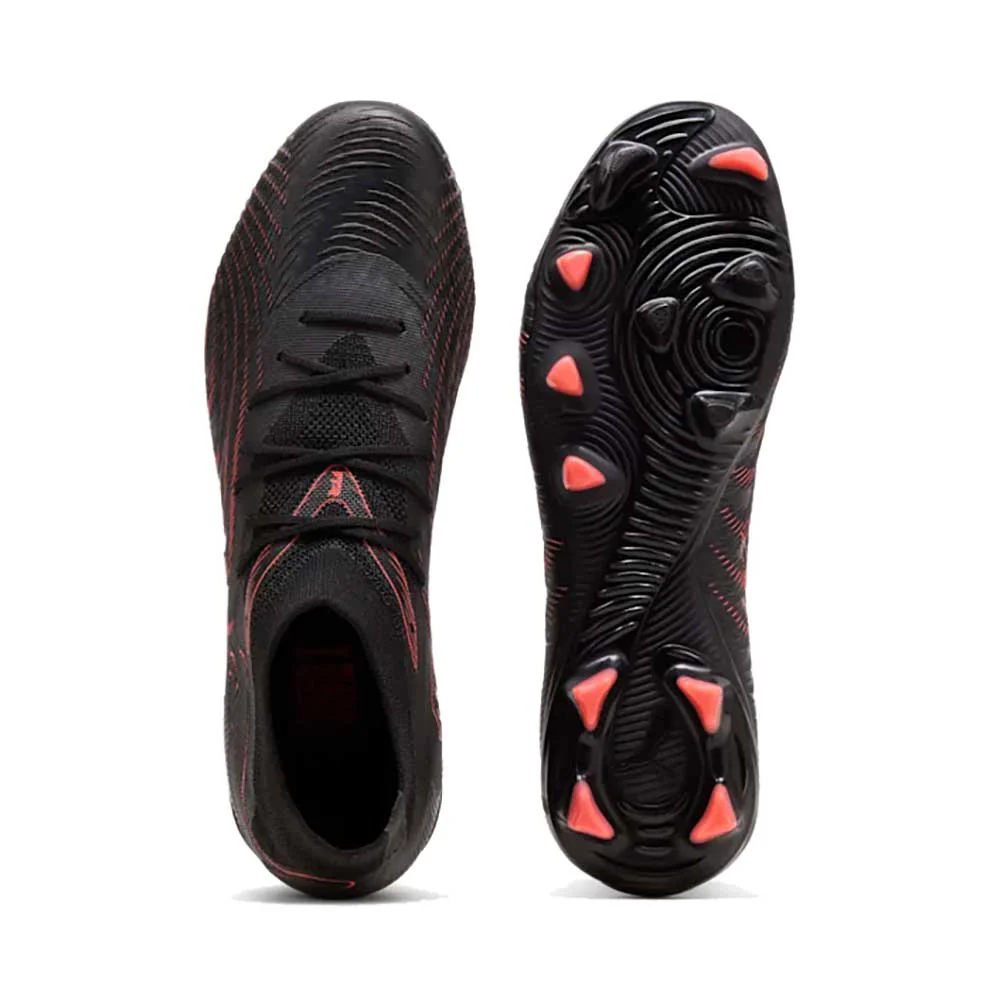 Future 9 Match FG/AG - Puma Black/Glowing Red/Strong Gray - Image 4