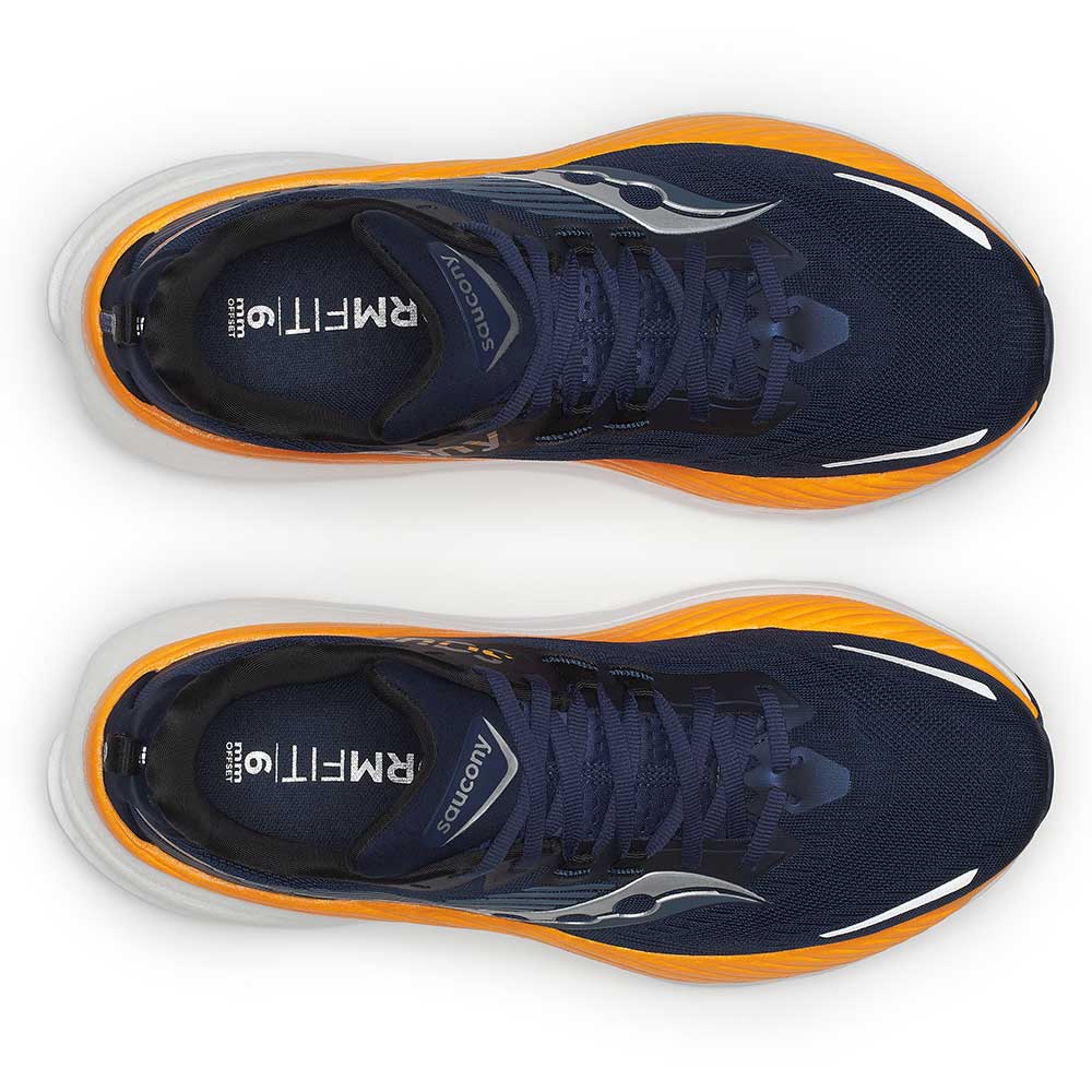 Men's Hurricane 24 Running Shoe - Navy/Peel - Wide (2E) - Image 5