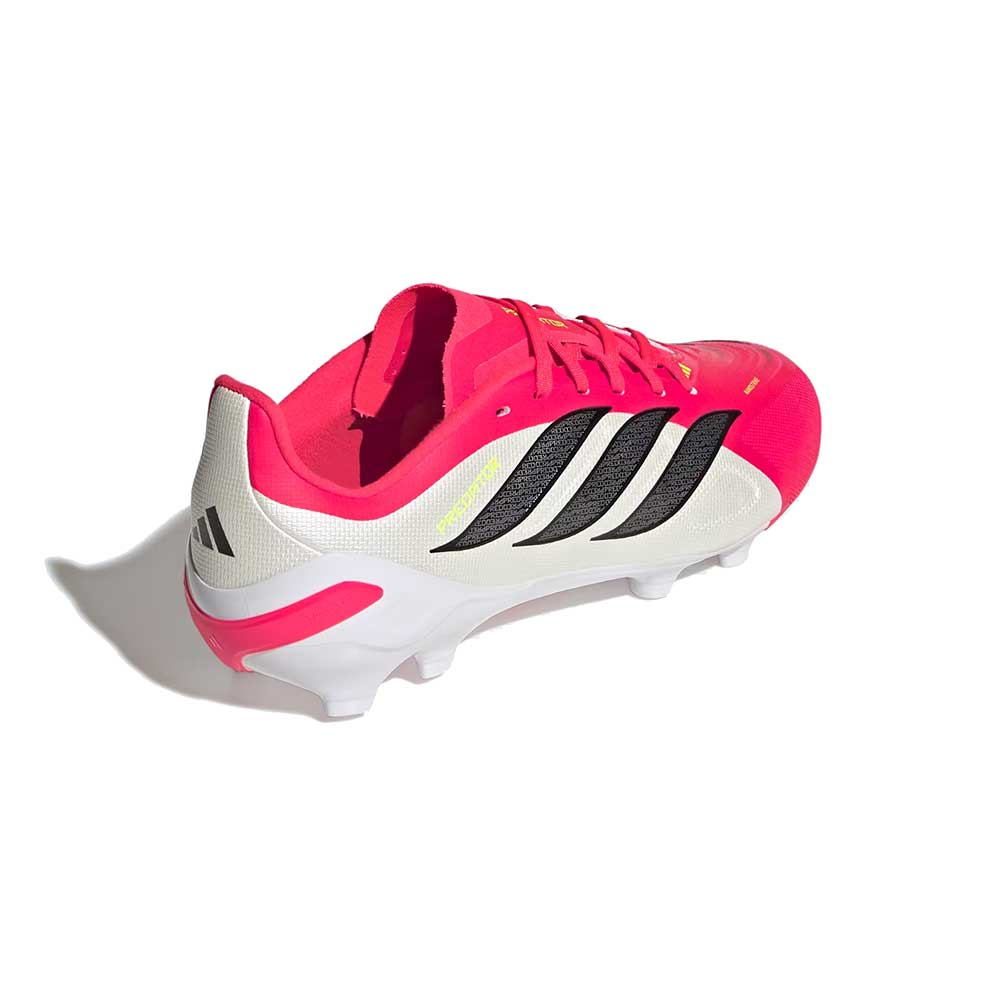 JR Predator League FT FG Soccer Cleat - Lucid Red/Core Black/Ftwr White - Regular (D) - Image 4