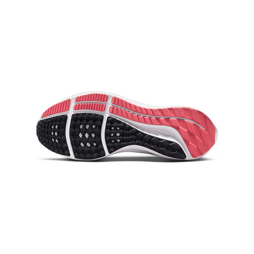 Youth Pegasus 40 Running Shoe- Coral Chalk/White/Citron Pulse - Regular (D) - Image 8