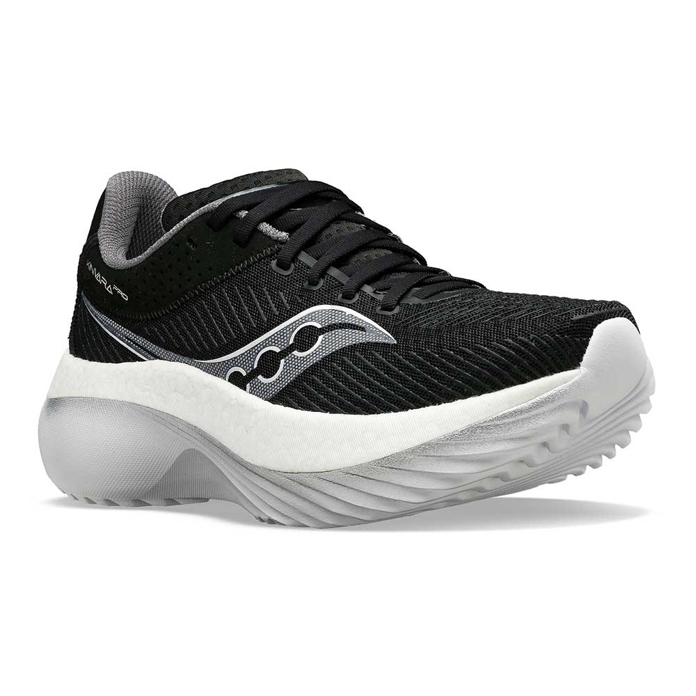 Men's Kinvara Pro Running Shoe - Black/White - Regular (D) - Image 3
