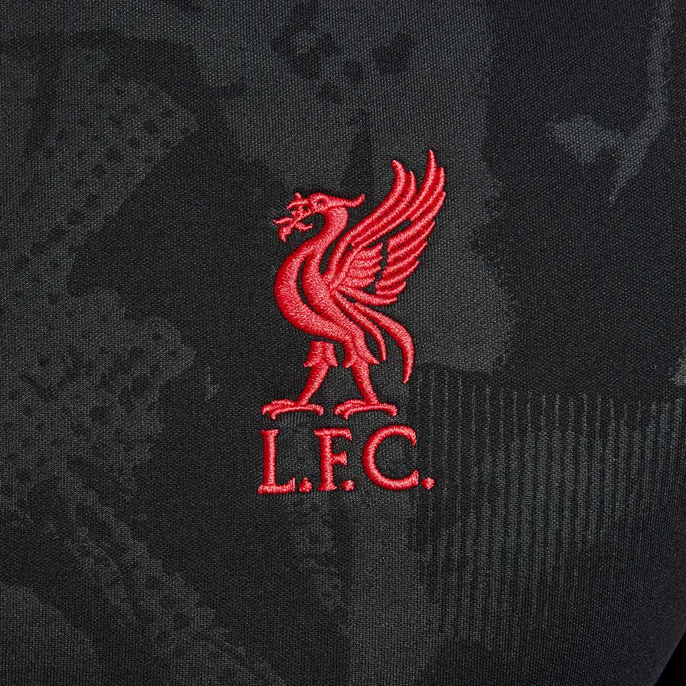 Men's Liverpool FC Academy Pro Third Nike Dri-FIT Soccer Long-Sleeve Top - Black/Yellow/Global Red - Image 3