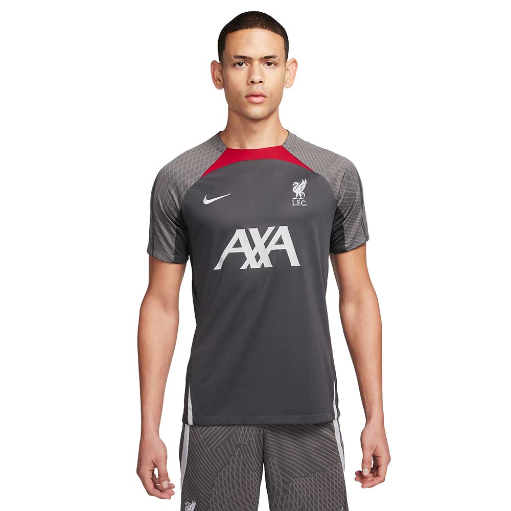 Men's LFC DF Strike Short Sleeve Top - Anthracite/Anthracite/Wolf Grey