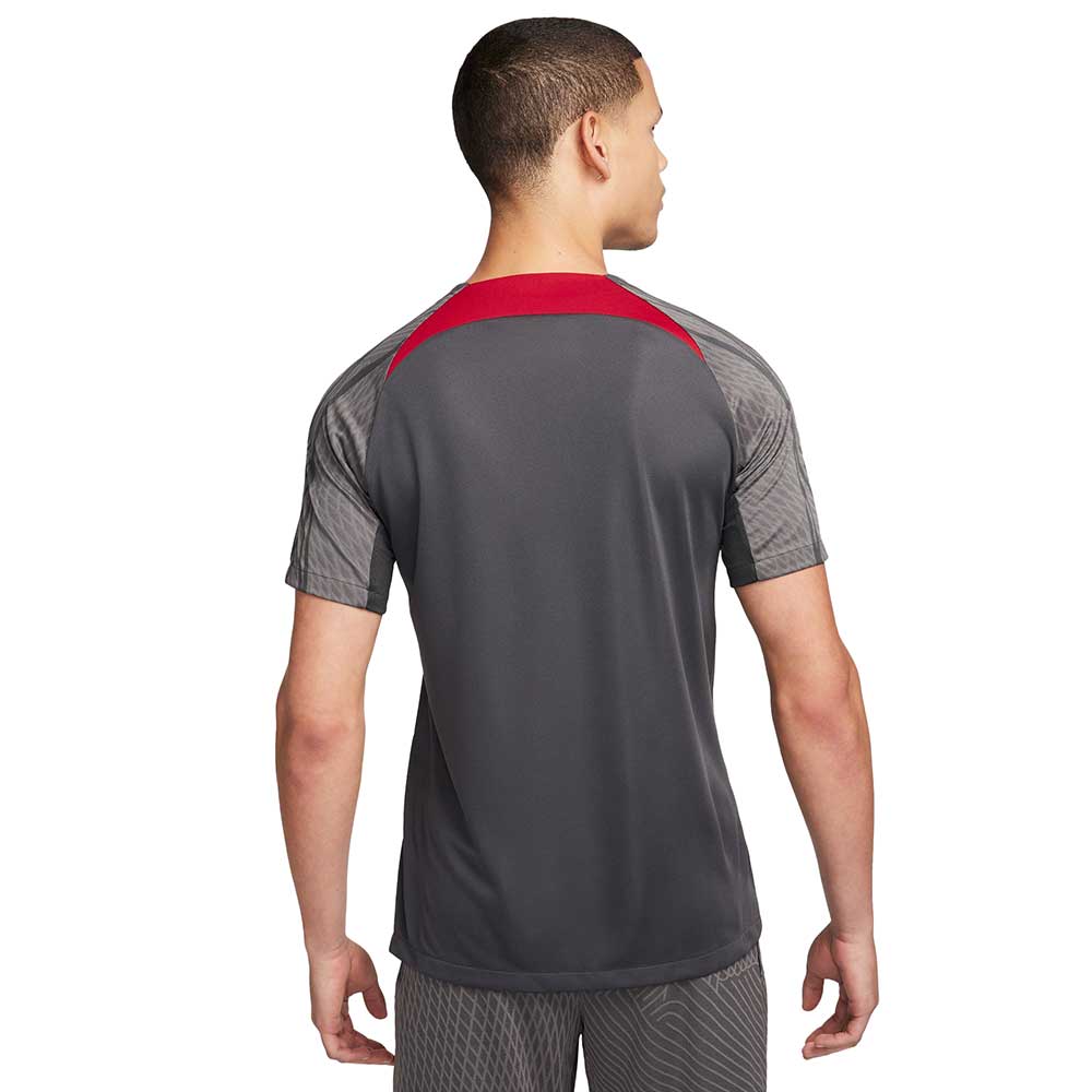 Men's LFC DF Strike Short Sleeve Top - Anthracite/Anthracite/Wolf Grey - Image 2