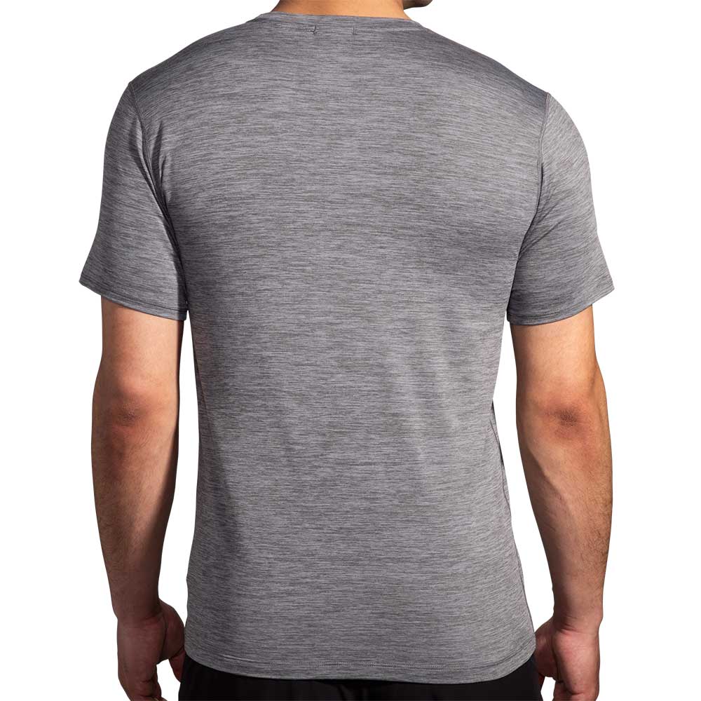 Men's Luxe Short Sleeve - Heather Charcoal - Image 3