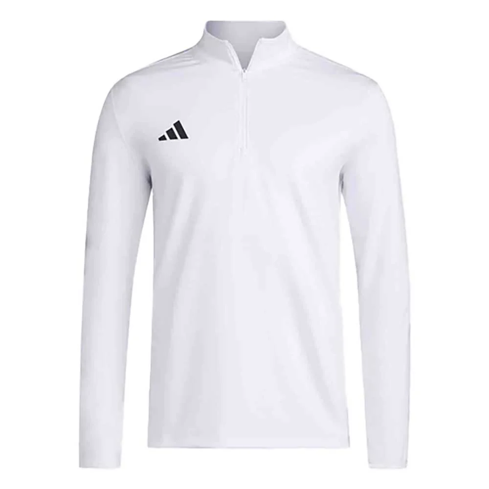 Men's 1/2 Zip Golf Pullover - White/Black