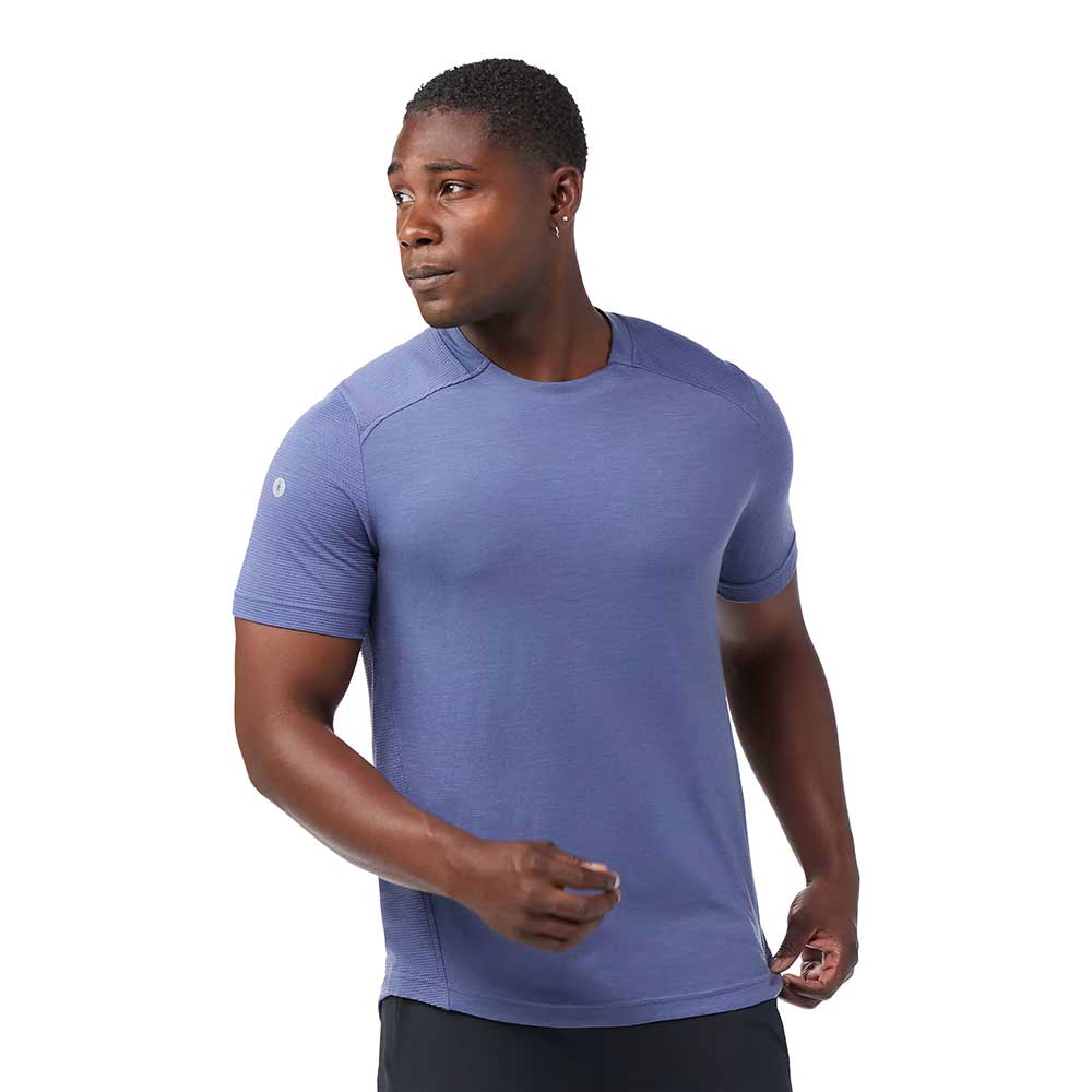 Men's Active Mesh Short Sleeve - Nightfall Blue - Image 2