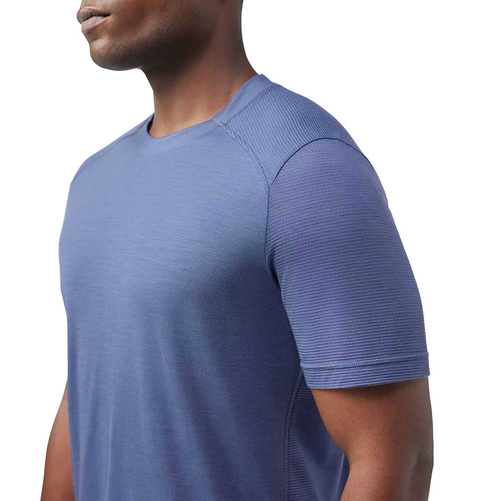Men's Active Mesh Short Sleeve - Nightfall Blue - Image 4