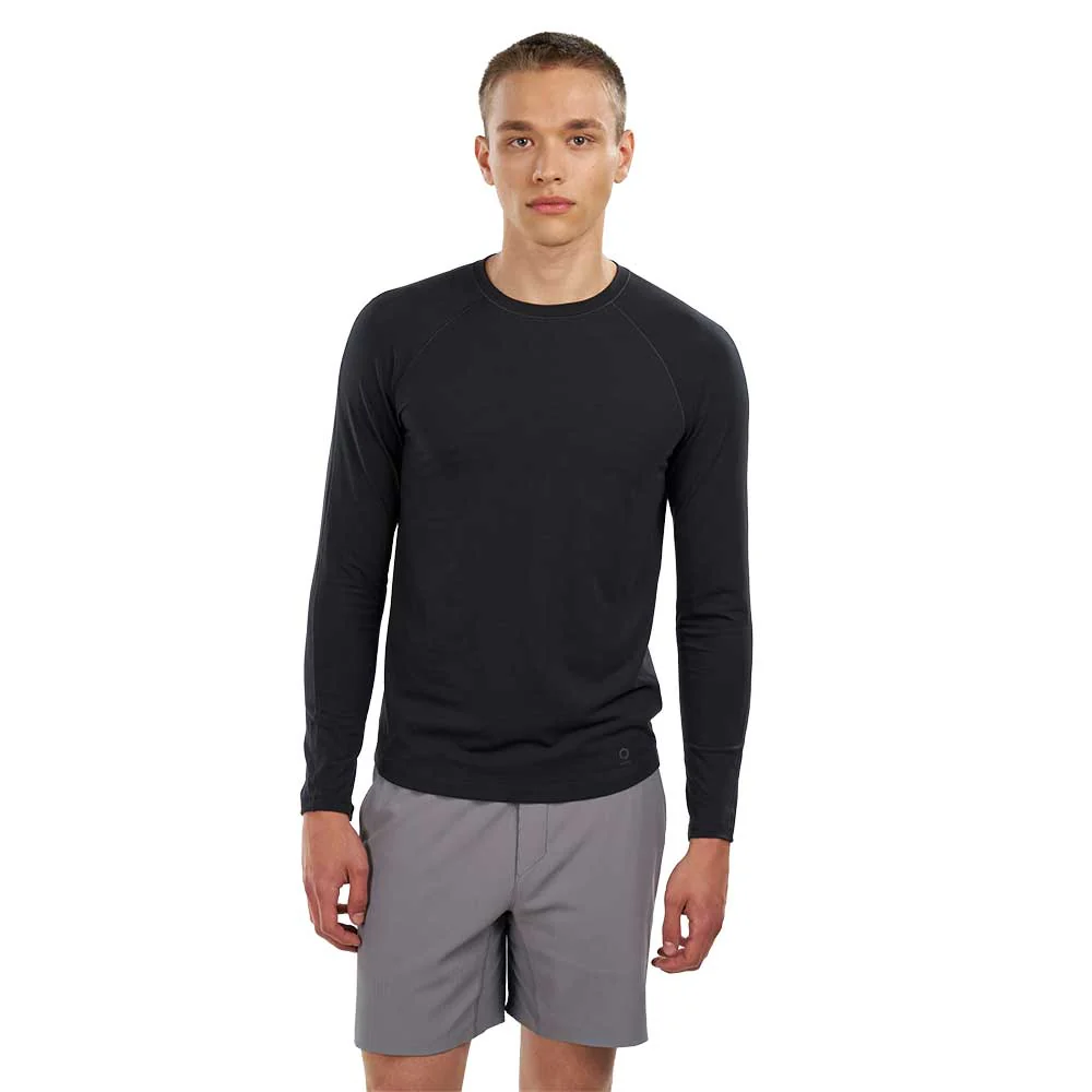 Men's ALRN Raglan Long Sleeve Tee - Black