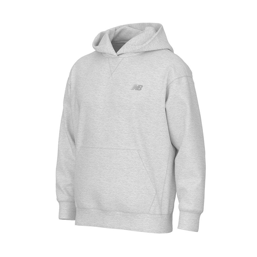 Men's Athletics French Terry Hoodie - Ash Grey - Image 3