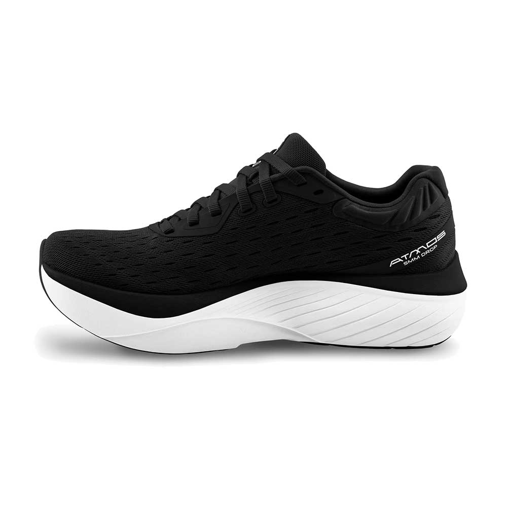 Men's Atmos Running Shoe - Black/White - Regular (D) - Image 3