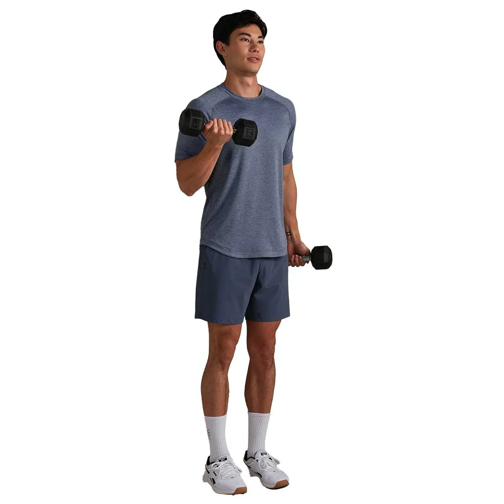 Men's Atmosphere Tee - Shale Blue Heather - Image 3